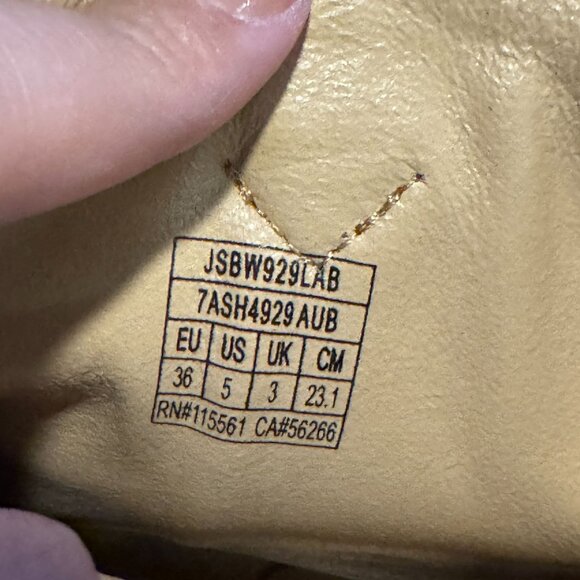 7 For All Mankind Womens Denim Blue Western Cowboy Ankle Boots, Size 36 NWOB - Picture 10 of 10